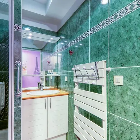 Amilly Park 6 Personnes 2 Chambres Pk Prive En Sous Sol Serris Exterior foto